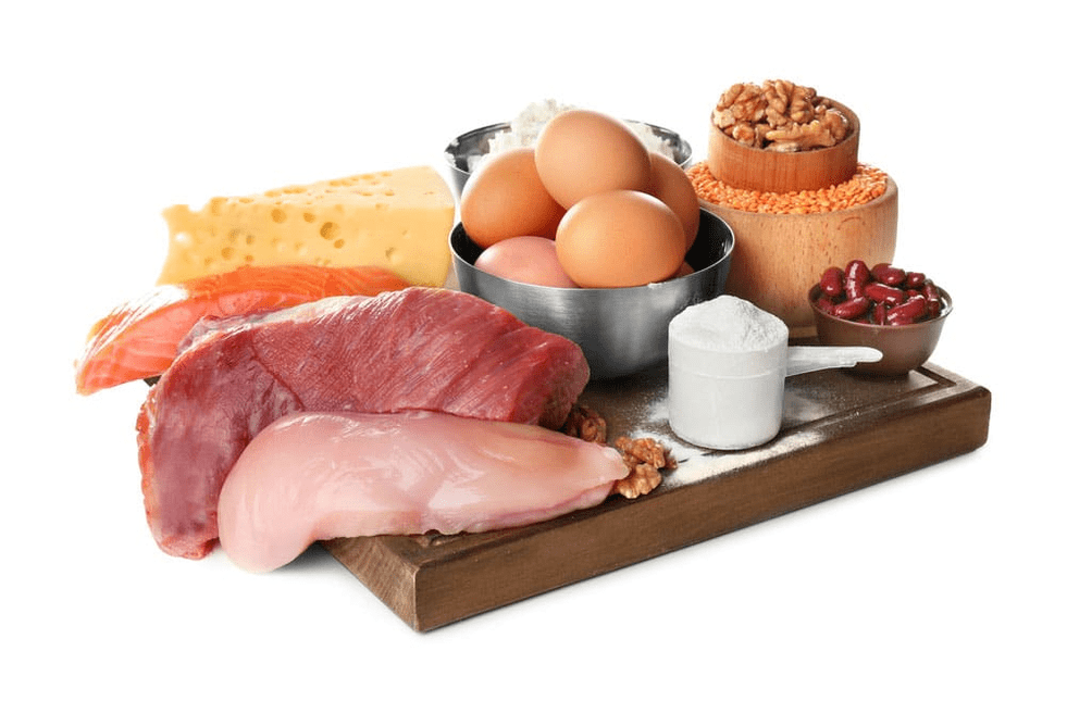 Proteínové produkty pre stravu Keto pri použití keto probiotixu